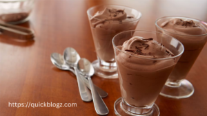 Chocolate and sour cream mousse