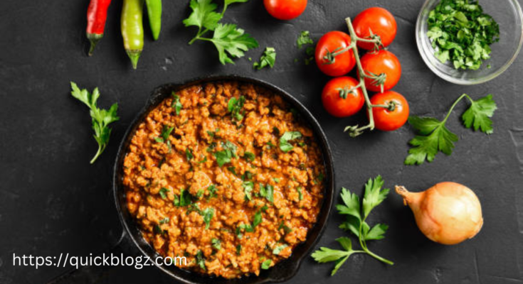 How do you thicken keema curry?